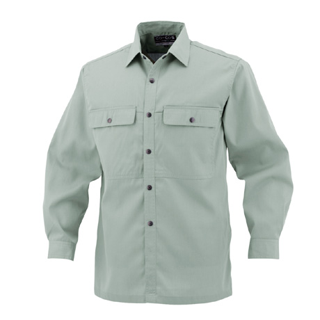 エコ長袖シャツ【P6698-COC】 9.アイビーグリーン