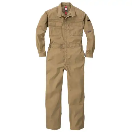 つなぎ 作業服 キャメル 【RO950-MRK】 
