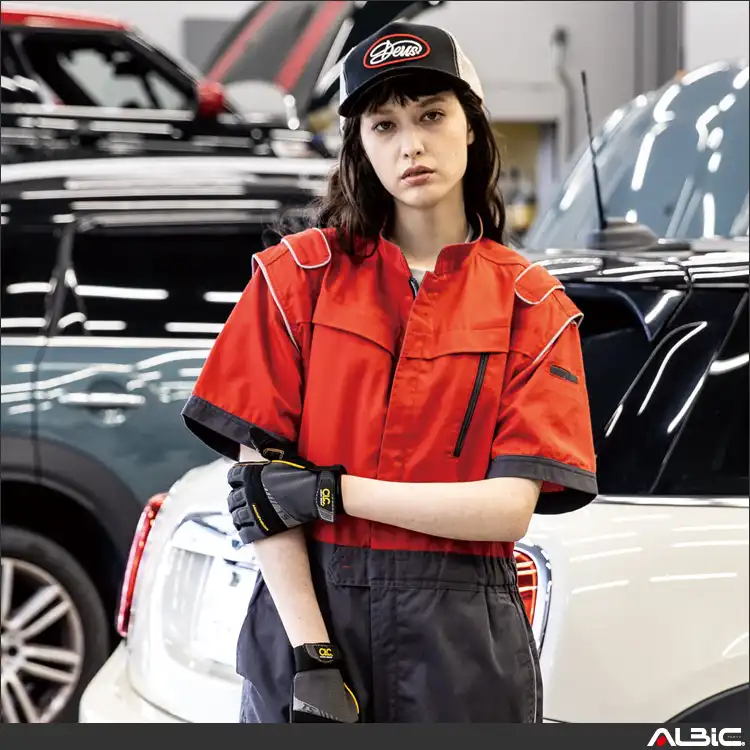 つなぎ 作業服 【RS361-MRK】 商品写真