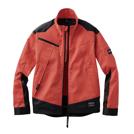 長袖ブルゾン【SPT22101-SUN】 8.ファイアレッド