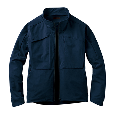 ソフトシェルジャケット【SPT22121-SUN】 3.ネイビー