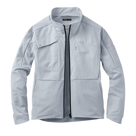 ソフトシェルジャケット【SPT22121-SUN】 6.シルバー