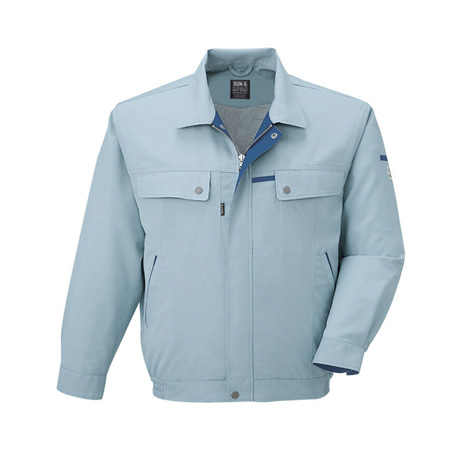 ドライタッチ長袖ブルゾン【WA10451-SUN】 17.ミストグリーン