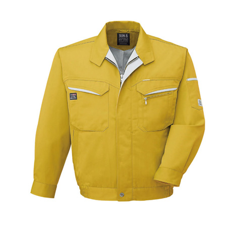 長袖ブルゾン【WA10471-SUN】 10.マスタード