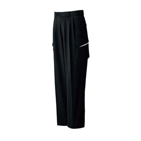 ツータックカーゴパンツ【WA10475-SUN】 9.ブラック