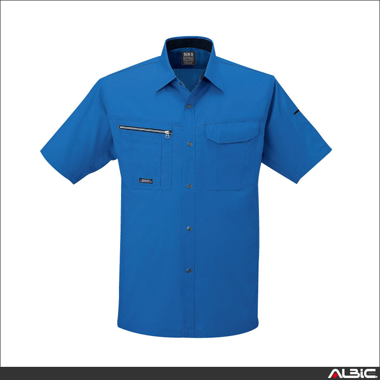 帯電防止半袖シャツ【WA10557-SUN】 商品写真