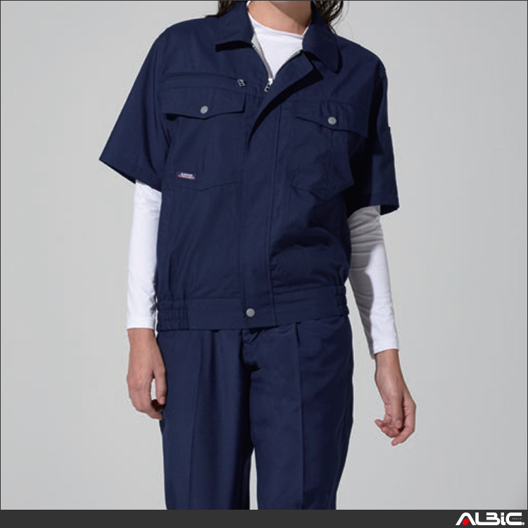 帯電防止半袖ブルゾン【WA10660-SUN】 商品写真