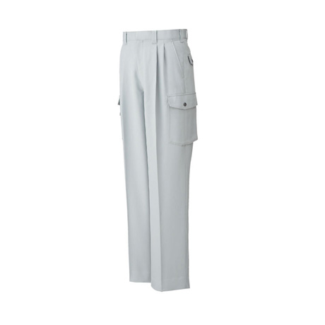 帯電防止ツータックカーゴパンツ【WA10665-SUN】 6.シルバー