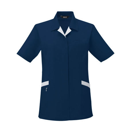 半袖スモック【WA10773-SUN】 3.ネイビー