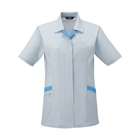 半袖スモック【WA10773-SUN】 6.シルバー