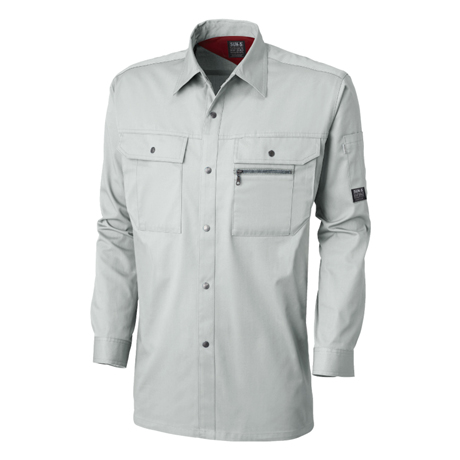 長袖シャツ【WA11259R-SUN】 6.シルバー