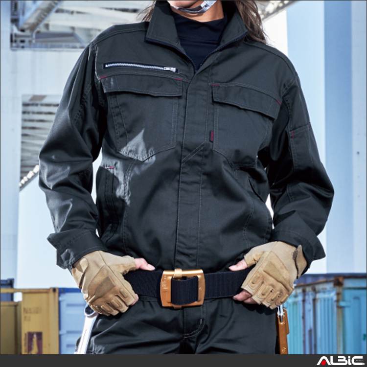 消臭テープ付き長袖ブルゾン【WA11711-SUN】 商品写真