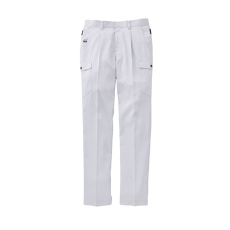 スーパーストレッチワンタックカーゴパンツ【WA11815-SUN】 6.シルバー