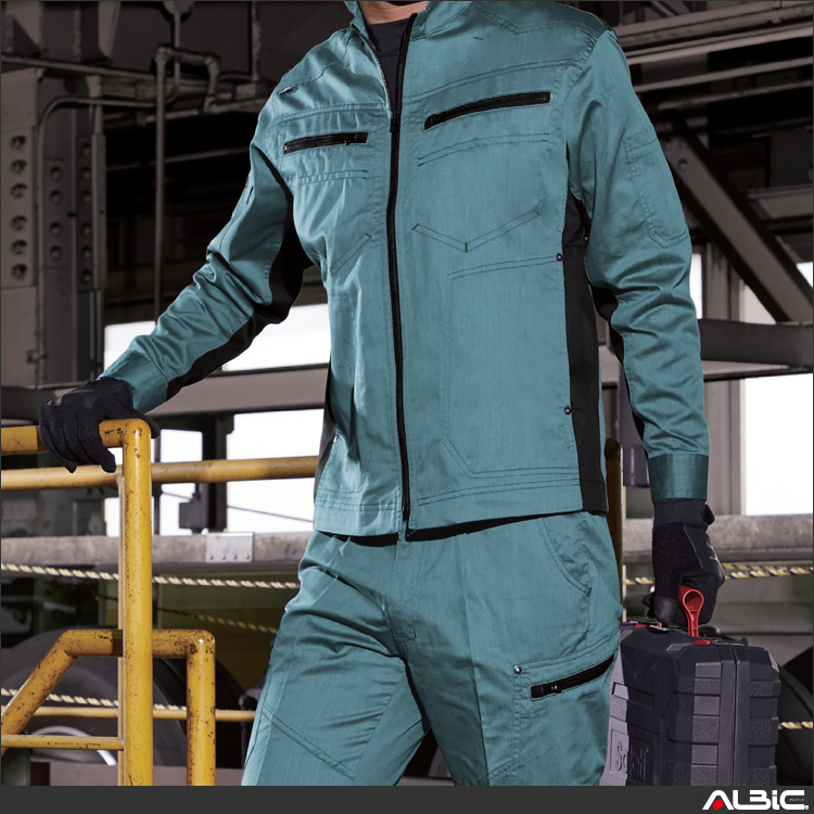 トリカット長袖ブルゾン【WA11921-SUN】 商品写真