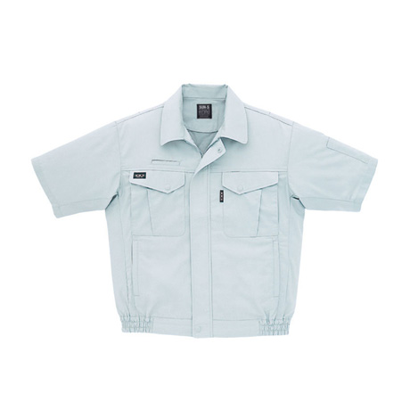 トリカット半袖ブルゾン【WA14100R-SUN】 17.ライトグリーン