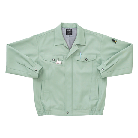 長袖ブルゾン【WA20101-SUN】 7.グリーン
