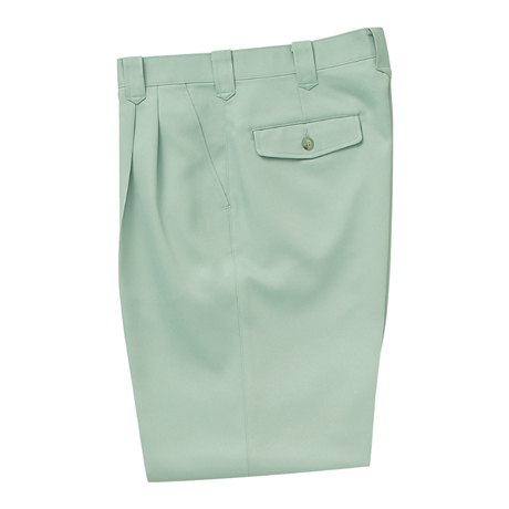 ツータックパンツ【WA20114-SUN】 7.グリーン
