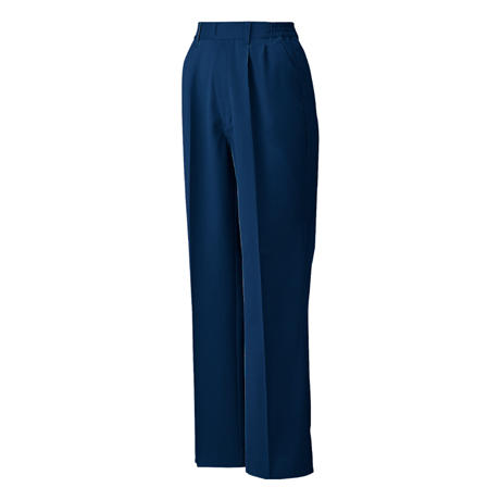 レディースツータックパンツ【WA20478-SUN】 3.ネイビー