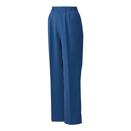 レディースツータックパンツ【WA20478-SUN】 4.ブルー