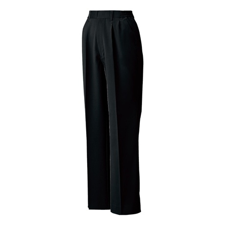 レディースツータックパンツ【WA20478-SUN】 9.ブラック