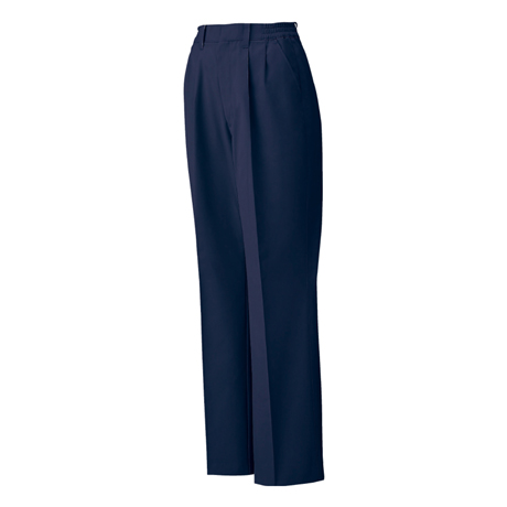 レディースツータックパンツ【WA20558-SUN】 3.ネイビー