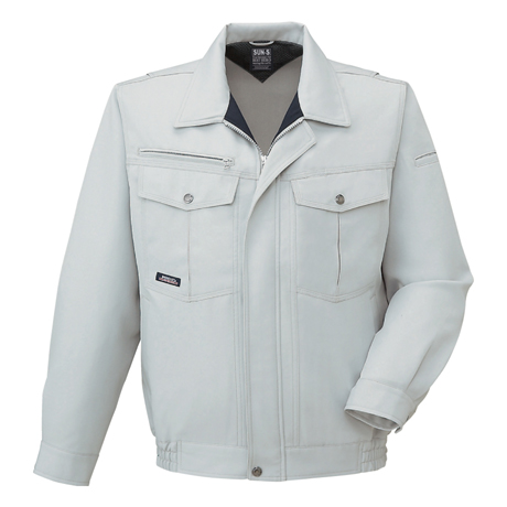 長袖ブルゾン【WA20661-SUN】 6.シルバー