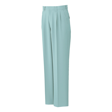 ツータックパンツ【WA20774-SUN】 7.ライトグリーン