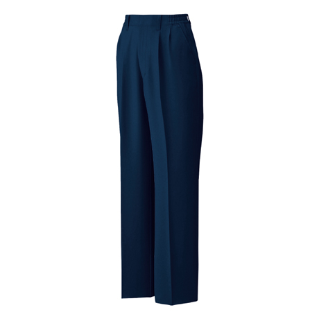 レディースツータックパンツ【WA20778-SUN】 3.ネイビー