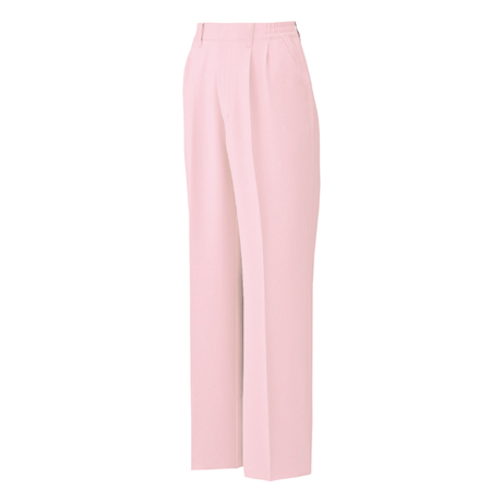 レディースツータックパンツ【WA20778-SUN】 18.ピンク