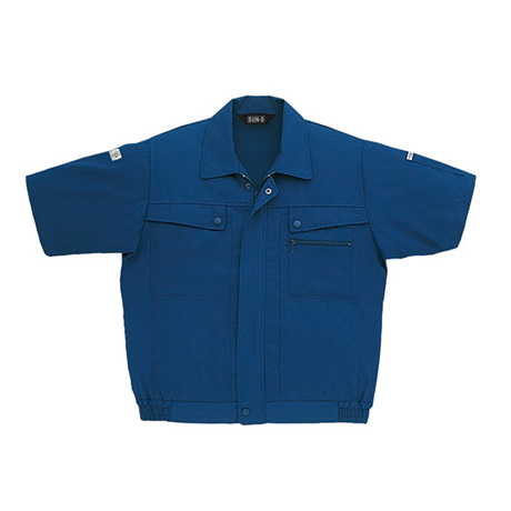 半袖ブルゾン【WA360-SUN】 3.ネイビー