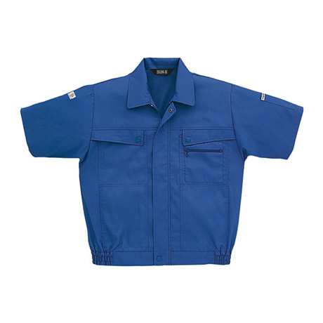 半袖ブルゾン【WA360-SUN】 4.ロイヤルブルー