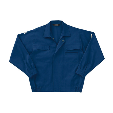 長袖ブルゾン【WA361-SUN】 3.ネイビー