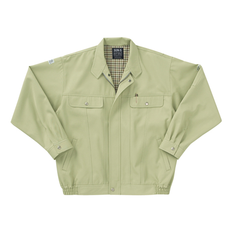 長袖ブルゾン【WA3900-SUN】 20.エクルマスタード