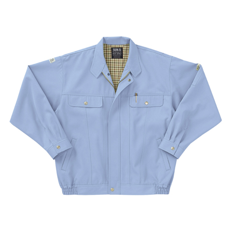 長袖ブルゾン【WA3900-SUN】 34.パープルブルー