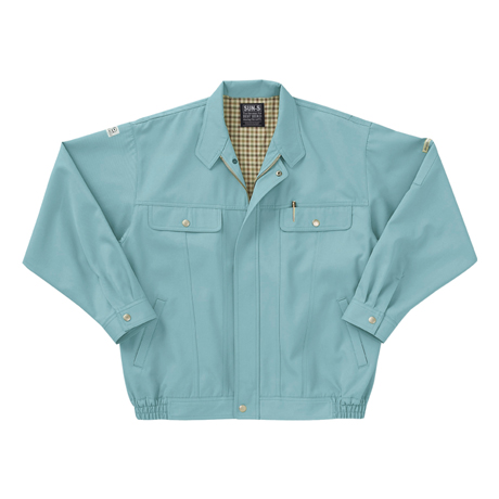 長袖ブルゾン【WA3900-SUN】 67.ソレントグリーン