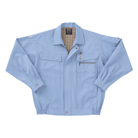 デカポケブルゾン【WA3910-SUN】 34.パープルブルー