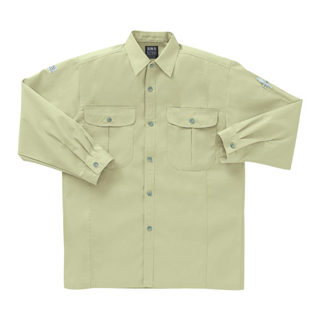 長袖シャツ【WA399-SUN】 20.エクルマスタード
