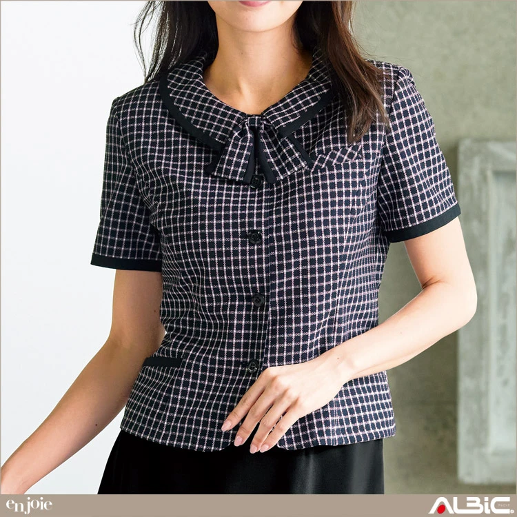 オーバーブラウス(リボン付き)【26255-JOI】 商品写真