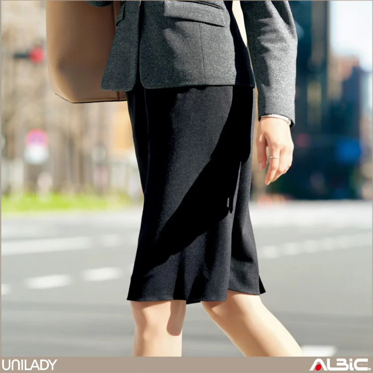 セミタイトスカート（55ｃｍ丈）【U9024-YAG】 商品写真