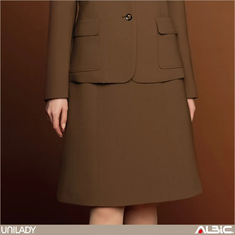 Aラインスカート（56cm丈）【U9121-YAG】 商品写真