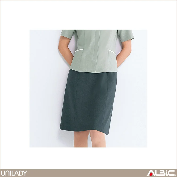 Aラインスカート(56cm丈)【U92151-YAG】 商品写真