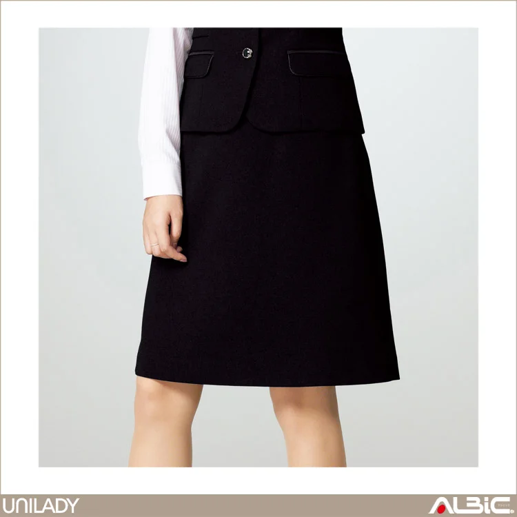 Aラインスカート(54cm丈)【U9928-YAG】 商品写真
