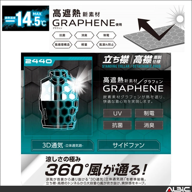 空調風神服 2440 機能紹介03