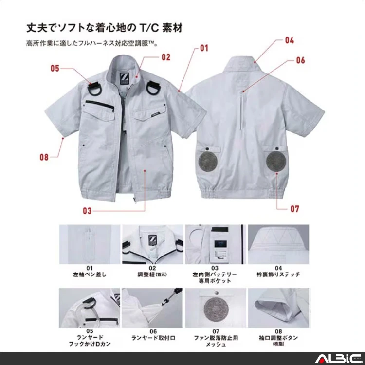 空調服 74130 機能紹介01