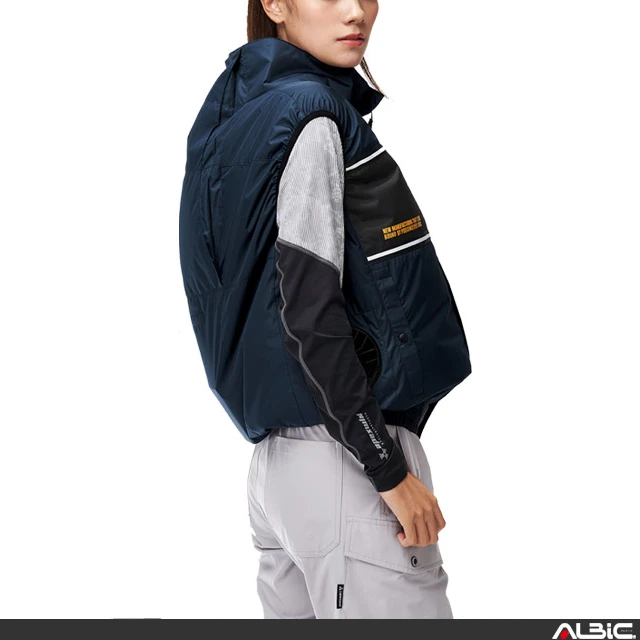 空調風神服 チタン加工ベスト 服単品 【8700-ATK】 - ユニフォーム