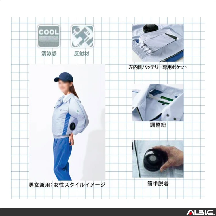 空調服 az1799 機能紹介01