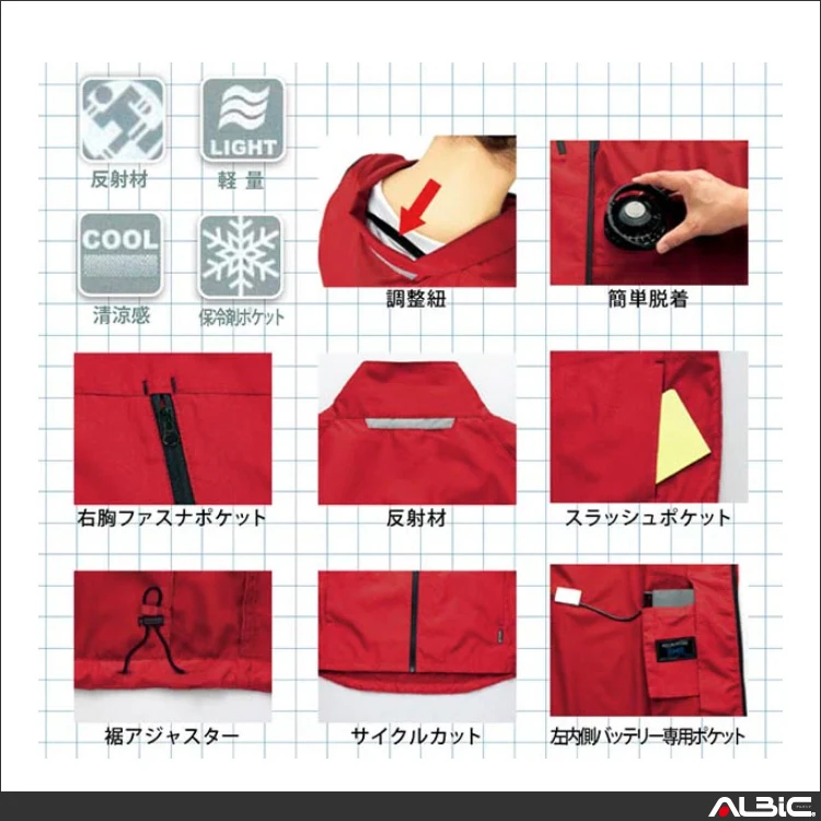 空調服 az50196 機能紹介01