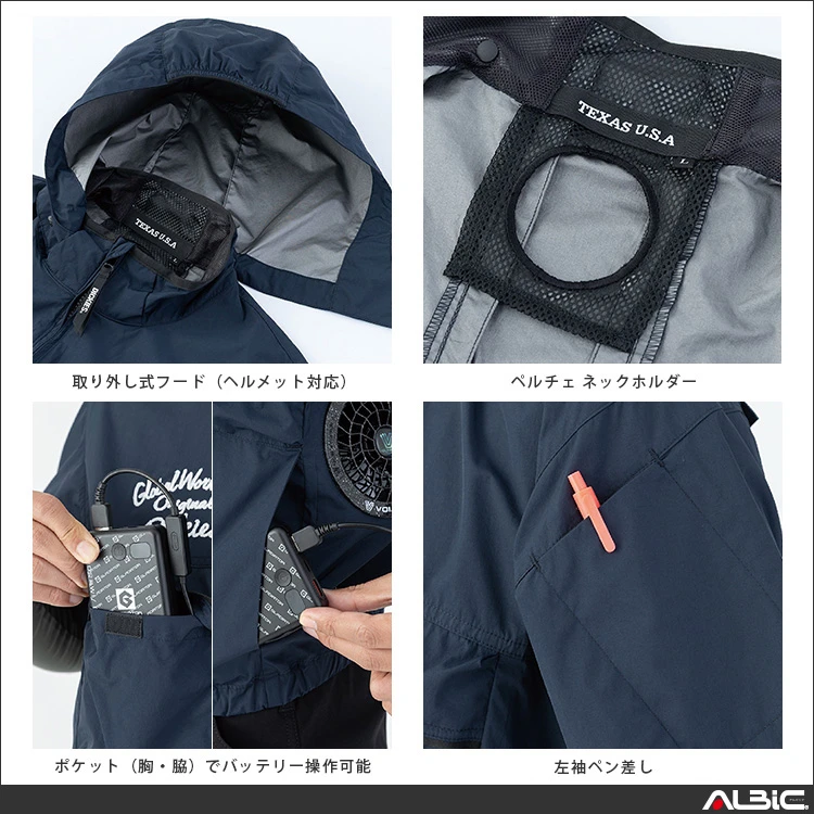 空調風神服 d290 機能紹介01