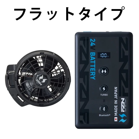 24V フラットファンset