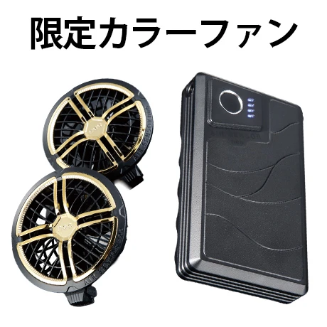 36Vファン(限定ゴールド)set